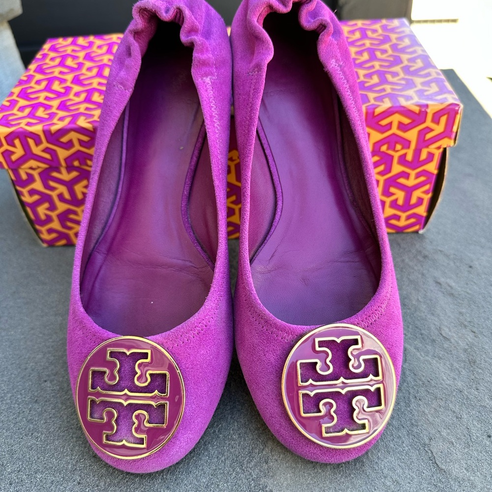 Tory Burch Iconic Reva Flats - Picture 4 of 9